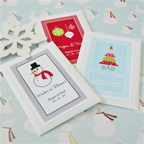 "A Winter Holiday" Personalized Seed Packets - 27 Designs