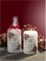 Antique Hydrangea Bridesmaid Candle