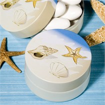 Beach Themed Mint Tin Favors - Set of 50