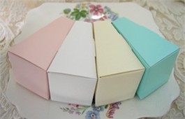 Cake Slice Boxes - Set of 10