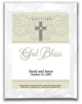 Cappuccino Wedding Favor - God Bless - Ornate