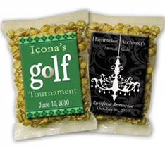 Caramel Corn - Personalized - Corporate Logo Favors - 8 Designs - 3 Flavors