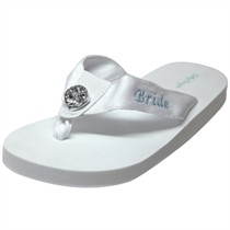Cathy's Concepts "Bride" Flip Flops - Only $20.70