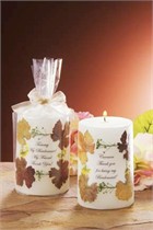 Autumn Bridesmaid Candle