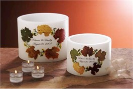 Autumn Keepsake-Wax-Lantern - Large