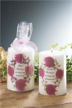 Bougainvillea Bridesmaid Candle