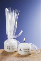 Forget Me Not Mini Candle Favor