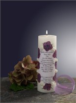 Invitation Unity Candle  - 140 Designs