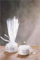 Pearl Mini Candle Favor