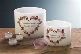 Purple Star Keepsake Wax Lantern - Small
