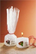 Rose Bouquet Mini Candle Favor