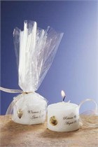 Beach Seashell Mini Candle Favor