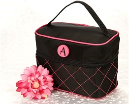 The Cosmopolitan Monogrammed Cosmetic Travel Bag    