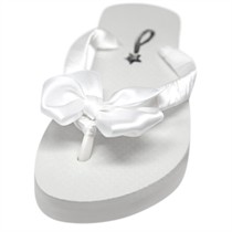Kate - Bridal Flip Flops - Wedge Heel - 56 Colors