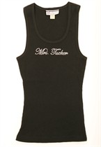Mrs._____Custom Rhinestone Tank Top