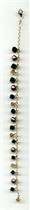 Jessica Black and Tan Back Dangle