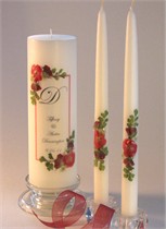 Flower Frame Design Unity Candles - 5 Designs