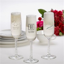 Flute Wedding Favors