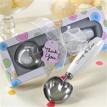 Scoop of Love Heart-Shaped Ice Cream Scoop in Parlor Gift Box 