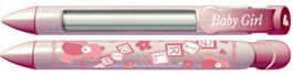 New Baby Girl - Blocks - Rotating Pen