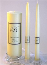 IVORY UNITY CANDLES 