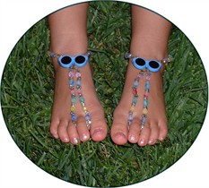Me And My Shades Children's Barefoot Sandals - Free Shipping