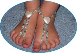 Princess Ocean Breeze Children's Barefoot Sandals - Free Shipping