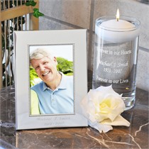 Memorial Candles - 117 Designs - Swarovksi Crystal Lace Memorial Candles