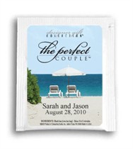 Tea Wedding Favor - The Perfect Couple - Two Beach Chairs Photo