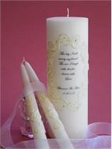 This Day I Will Marry My Friend Unity Candles <br> 13 Designs