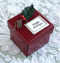 Victorian Christmas Favor Box