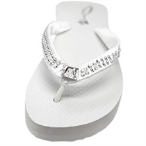 BRIDAL FLIP FLOPS - 56 RIBBON COLORS & MORE 
